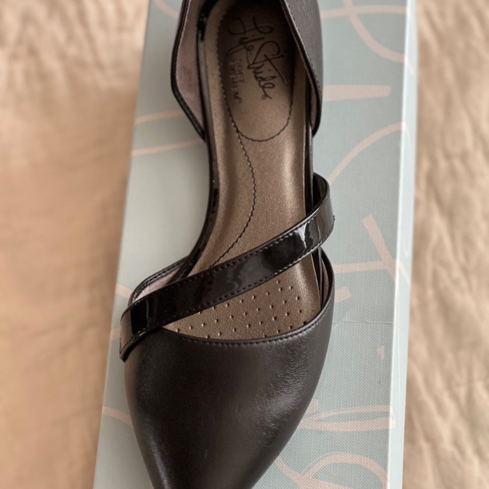 Life Stride Black "Soft Systems" Flats size 7.5 M - Picture 6 of 6